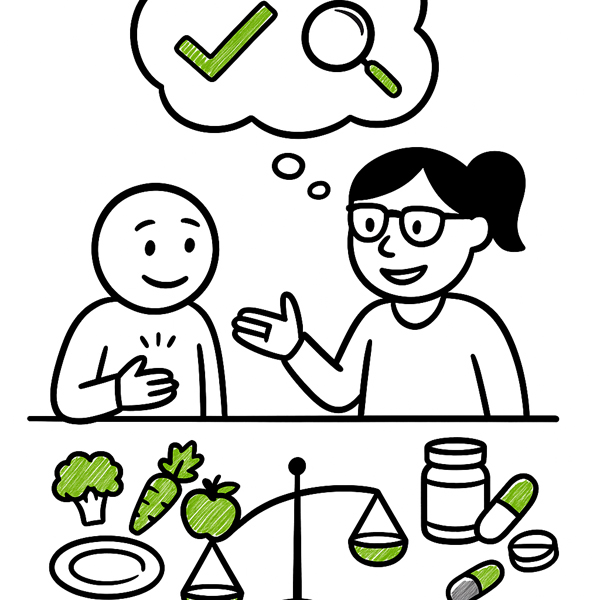 Leistungen grafik einsatz von nahrungsergaenzungsmittel